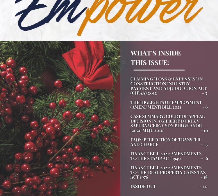 Empower Newsletter December 2021